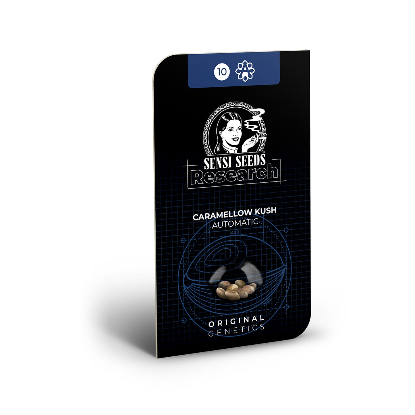 Hanfsamen Caramellow Kush Automatic Verpackung