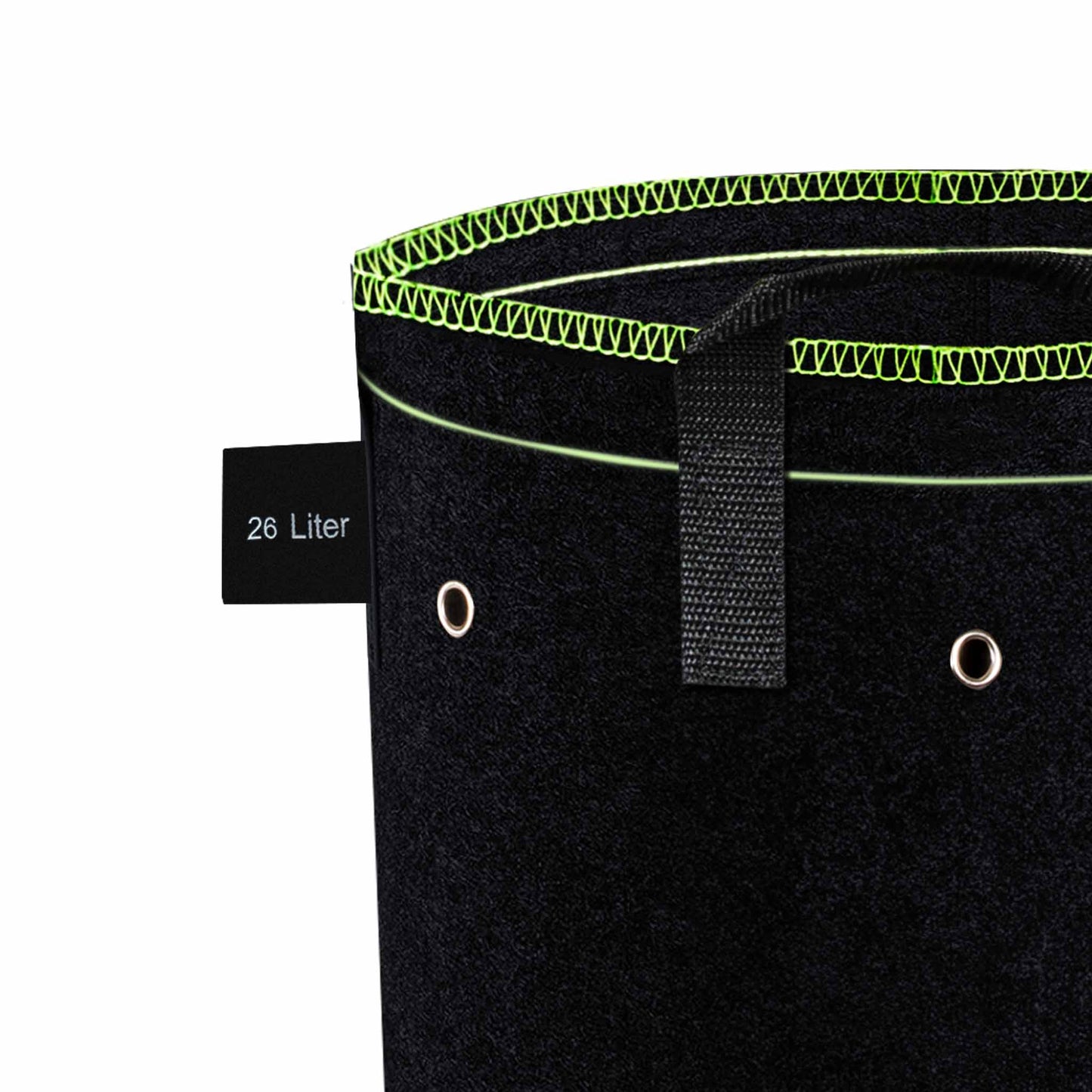 Growbag mit grünem Rand