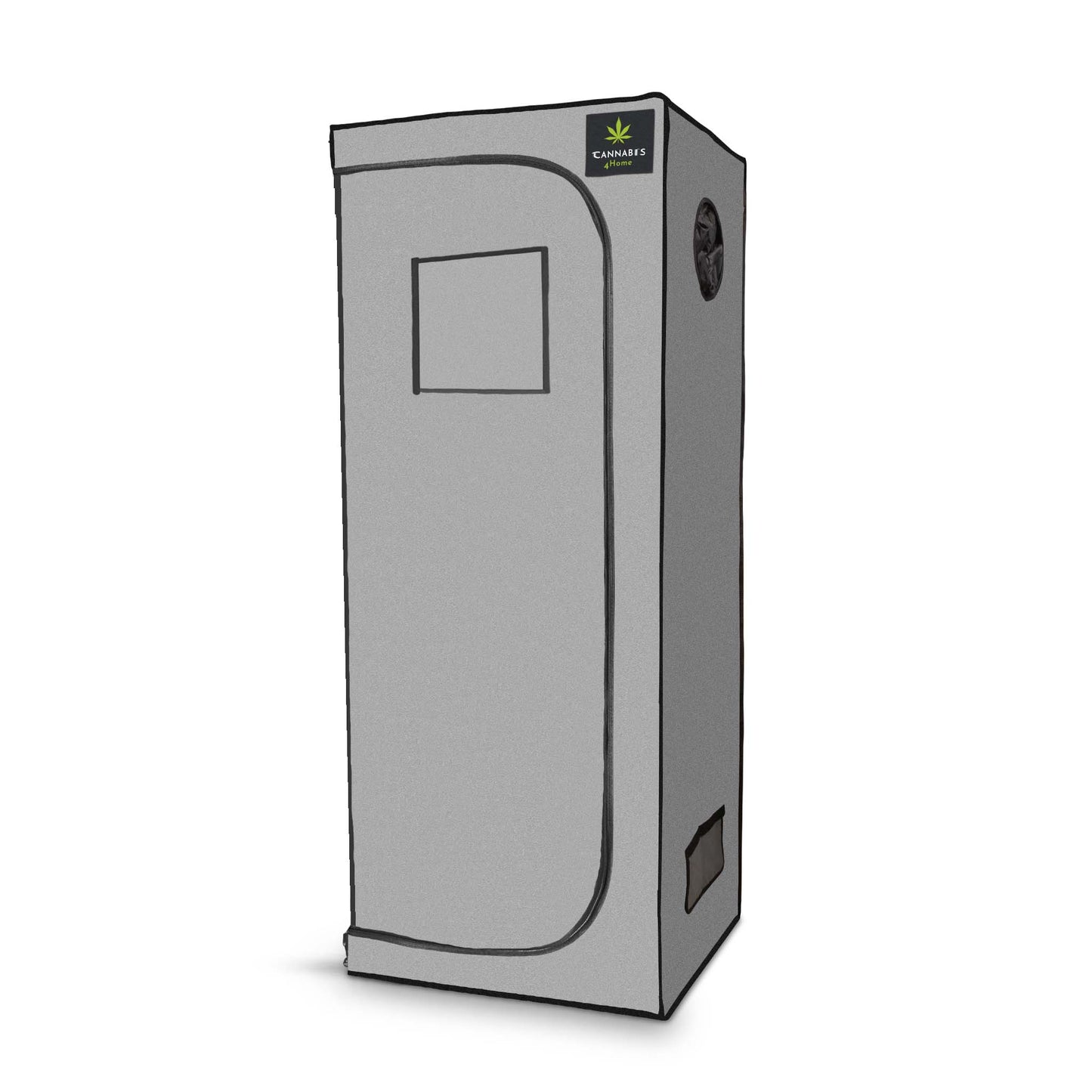 GrowBox S grau / 60 x 60 x 180cm