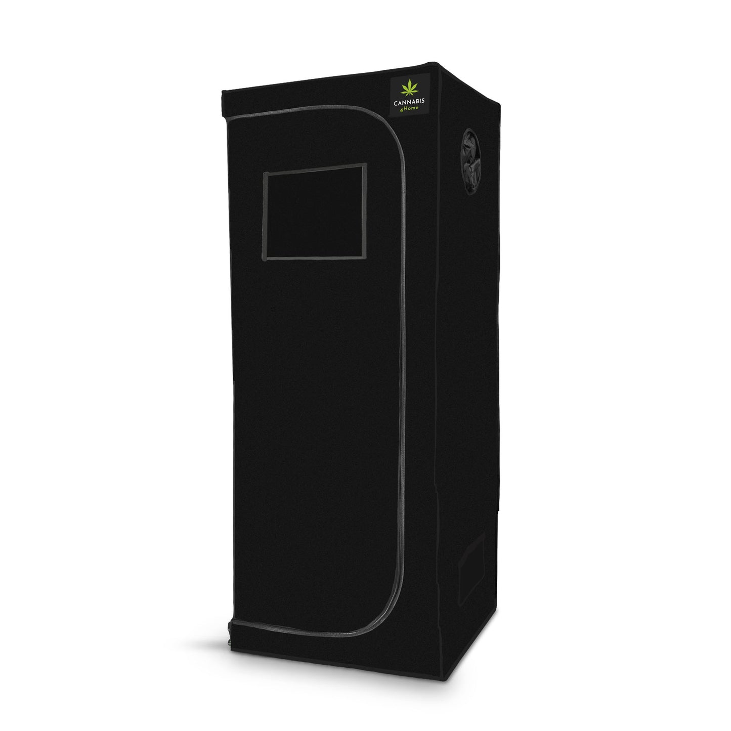 GrowBox Komplettset S schwarz / 60 x 60 x 180cm