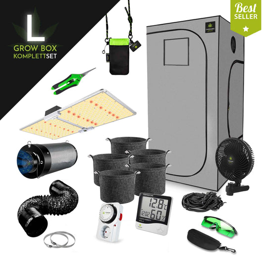 GrowBox Komplettset L / 100 x 100 x 200cm