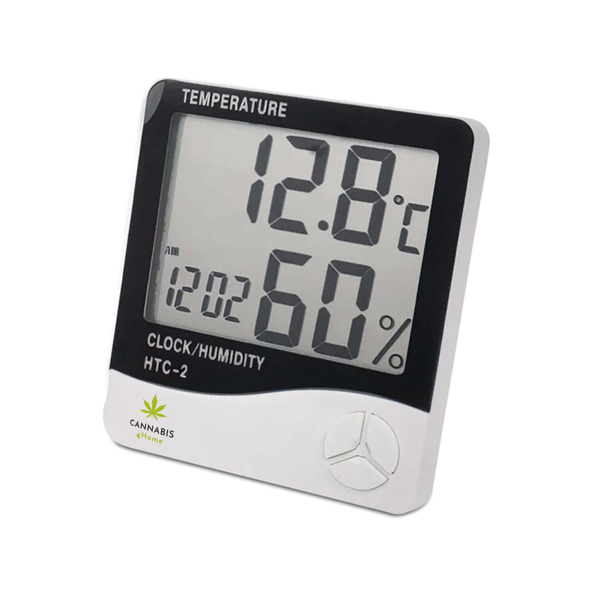 Thermo-Hygrometer für GrowBox von vorne